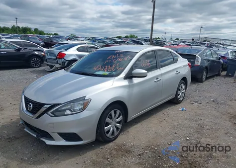 2019 Nissan Sentra S z USA, uszkodzony, nr VIN 3N1AB7AP1KY351529